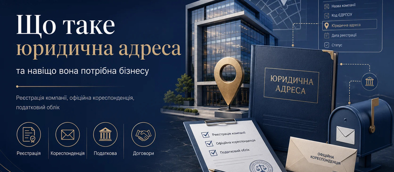 Що таке «юридична адреса» та навіщо вона потрібна